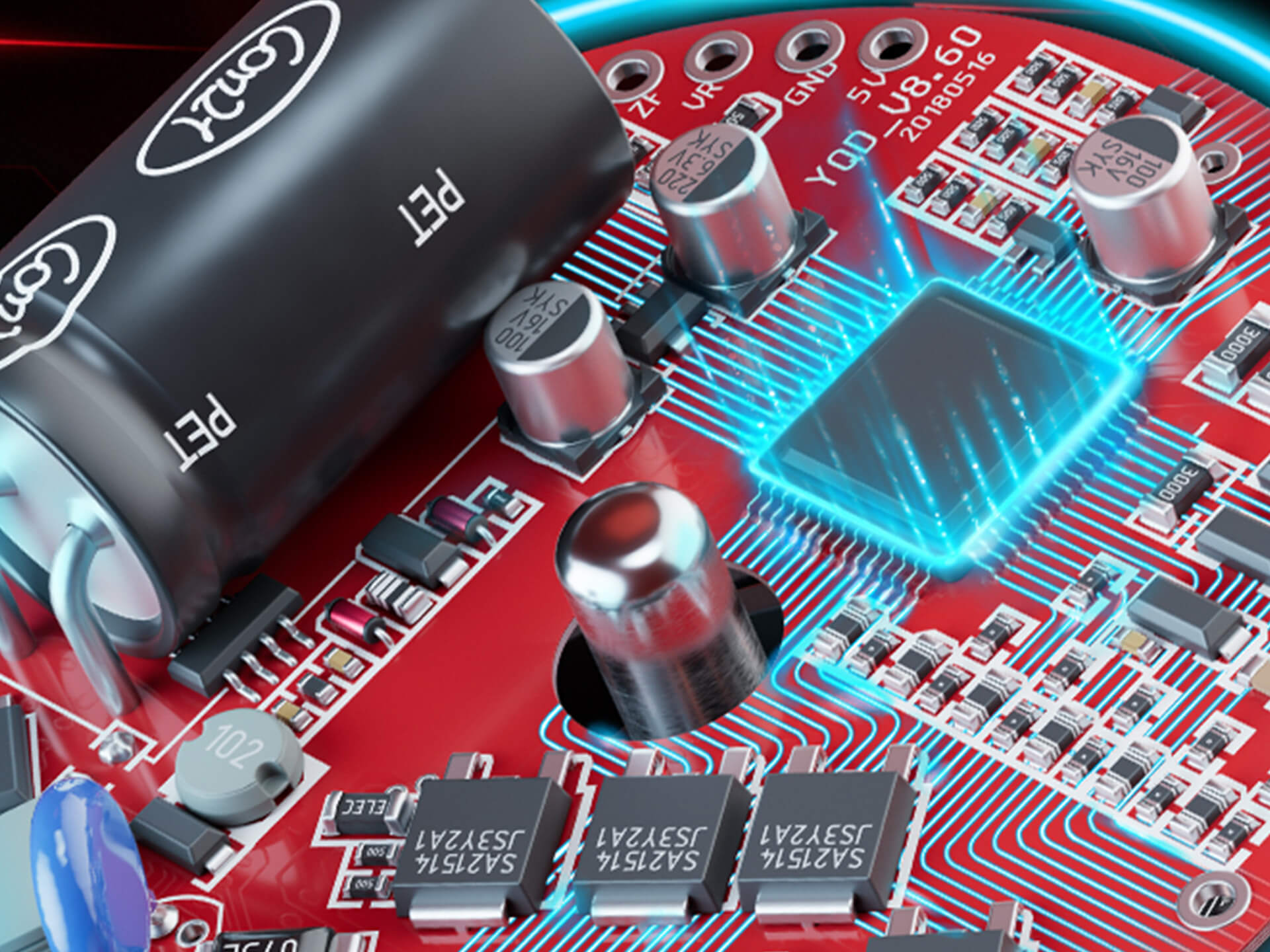 The internal structure of the Einhell battery system
